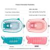 Swimbobo Foldable Inflatable Baby Bathtub - Thickened and Portable for Travel and Home Use
