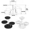 Contemporary Acrylic Jewelry Display Tower Multi Layer Jewelry Organizers For Necklaces Bracelets And More