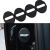 8pcs ABS Car Door Lock Cover Door Check Arm Stopper Cover for Mitsubishi Lancer EX ASX Outlander Sport Protector Accessories