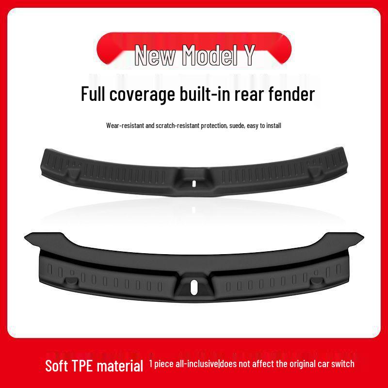 Tesla Model Y/3 Trunk Sill Decorative Strip for Interior Enhancement