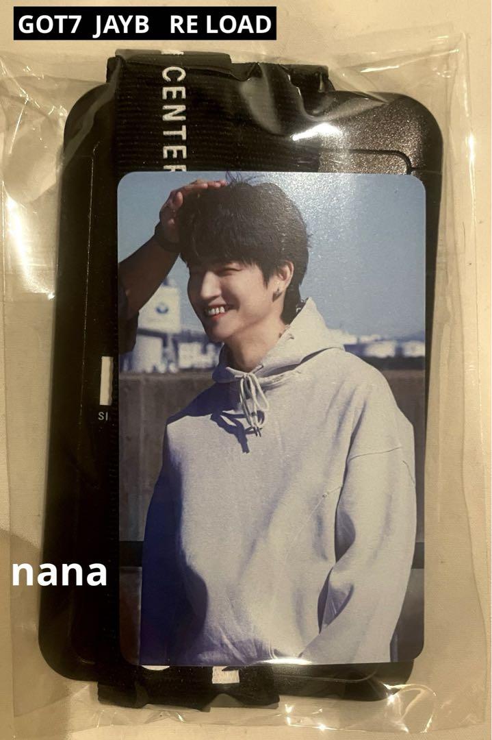 

[USED] GOT7 JAYB RE LOAD CARD FOLDER Overseas limited B
