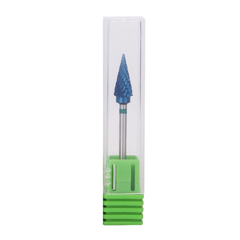 1PC Green Nano Coated Carbide Nail Drill Bit Gel Remove Polishing
