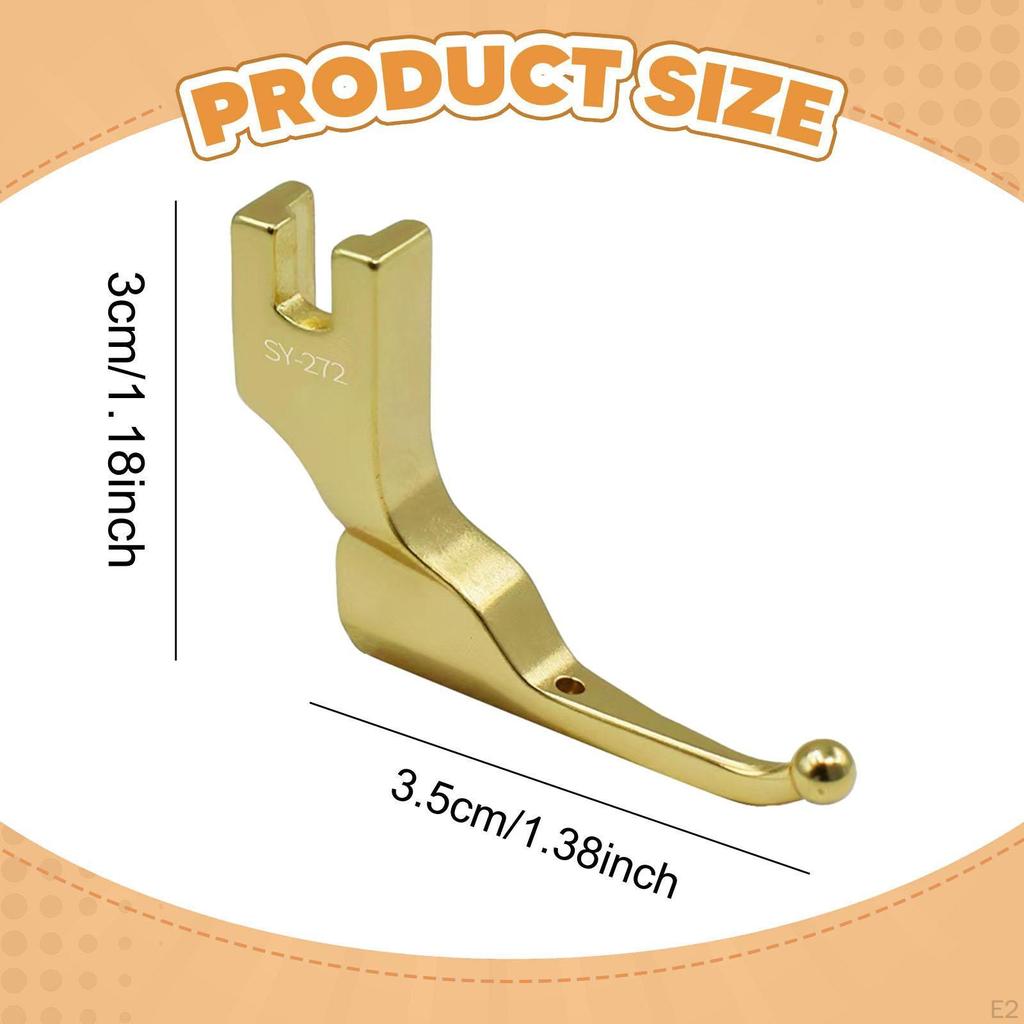 Pie Prensatelas para Cuentas de Lentejuelas Accesorios Instalación Fácil Sujeción Robusta, Máquina de Coser