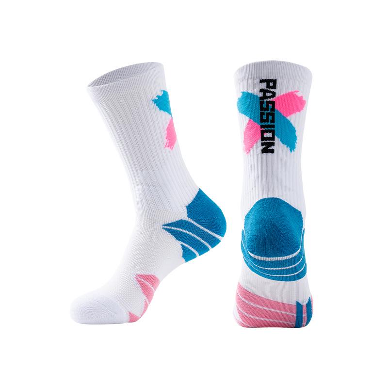 Men's & Women's Elite Mid-Tube Basketball Socks - Sweat-Absorbent, Thick, Non-Slip, Deodorant, Durable Sports Socks