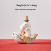 Mengma Doudou Rocking Horse Ceramic Zen Incense Burner - Indoor Sandalwood Backflow Cone Ornament.