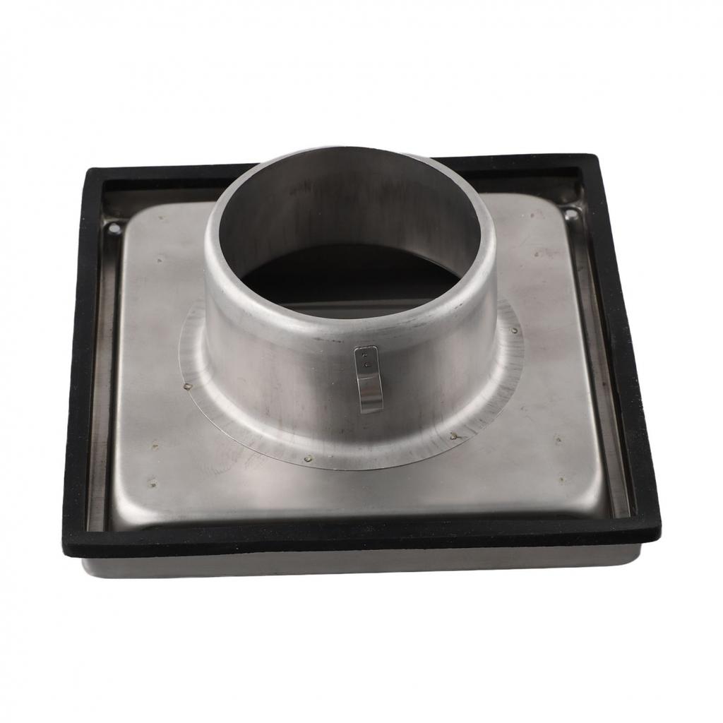 Schwerkraftgitter Kanalabdeckung Rückschlagklappe Edelstahlschrauben Vögel