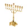 9 Branch Hanukkah Menorah Candle Holders for Shabbat,Tabernacle, Menorahs Chanukah Party Supplies Housewarming Present