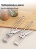 Adjustable Stainless Steel Multifunctional Can Opener - Easy-Use Kitchen Tool
