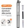 WEST BIKING 130Psi Tragbare Fahrradpumpe Mit Manometer Presta Schrader Ventil Pumpe Für Ball Straße MTB Reifen Fahrrad Radsportpumpe