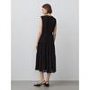 Langzi Elegant Sleeveless V-Neck Midi Dress