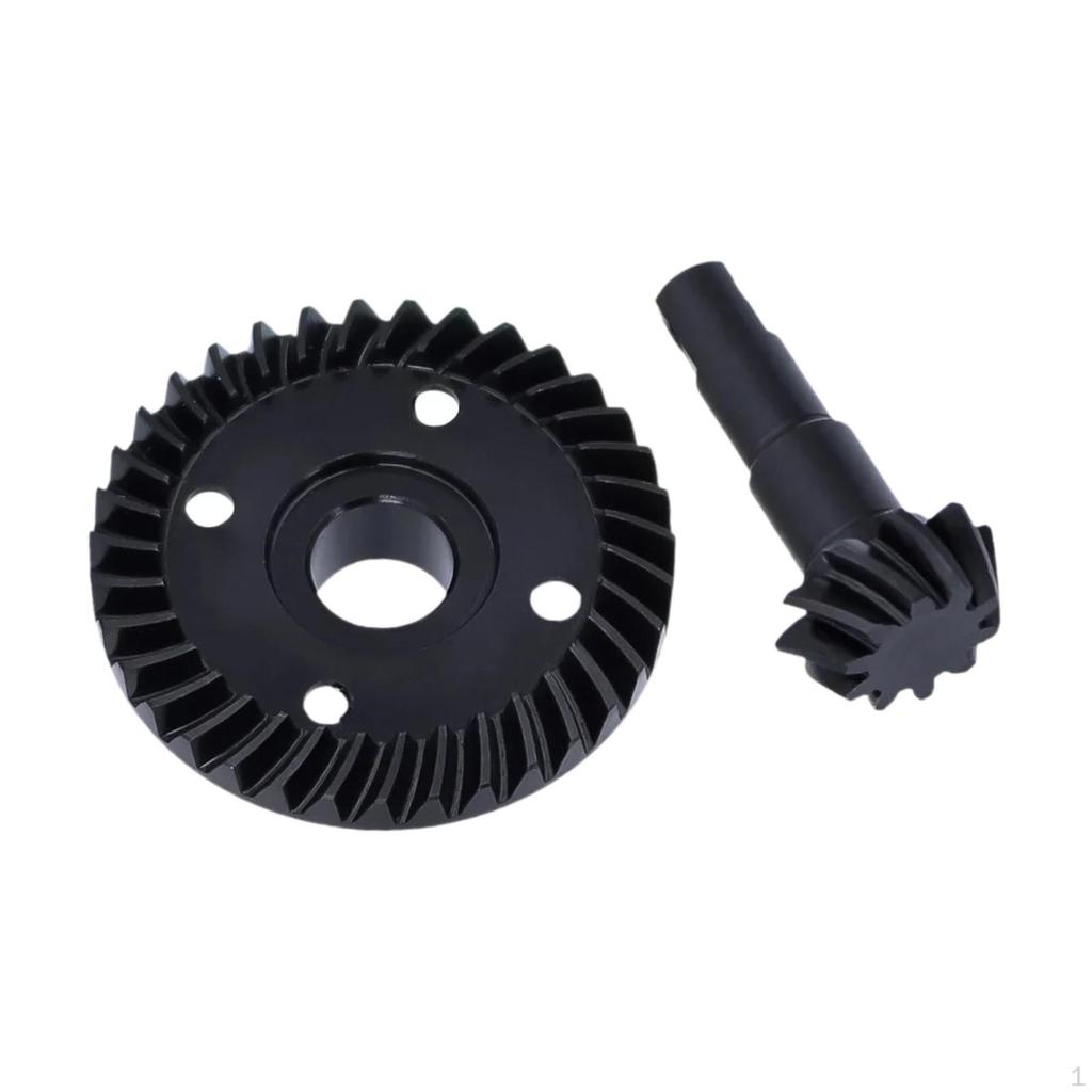 Differential Axle Gear Replacement Heavy Duty Steel Spiral for 1/10 RC Car DIY