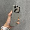 Ripple Liquid Silicone Magnetic Mobile Phone Case iPhone11ProMax Skin-friendly Solid Color 11 Anti-drop 11 White Pink Yellow