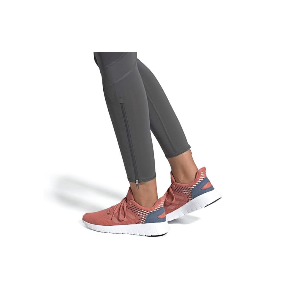 Adidas Asweerun Comfortable Shock Absorption Low-Top Marathon Running Shoes Women Sneakers Pink Blue EE8502