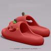 Womens Summer Slippers Cute Cartoon Style Non Slip Thick Sole Outdoor Flip Flops Comfortable Casual Beach Sandals