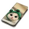 Luxury Painted Leather Case Wallet Book Style Protective Cover for iPhone 16 15 14 13 12 11 Pro MAX 16Pro 15Pro 14Pro 16Plus 15Plus 12mini SE4 (2025)