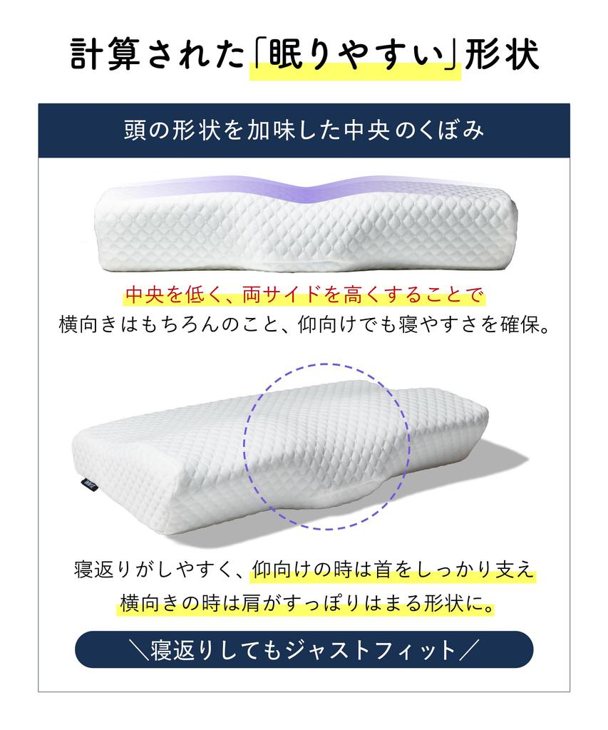 Sleep Party Pillow, Large, Neck Pain Relief, Memory Foam Pillow, Long Pillow, Comfortable Sleep Pillow, Memory Foam Pillow for Back and Side
