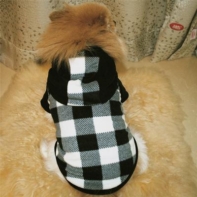 Dog Pet Clothes Hoodie Warm  Fleece Puppy Coat Apparel