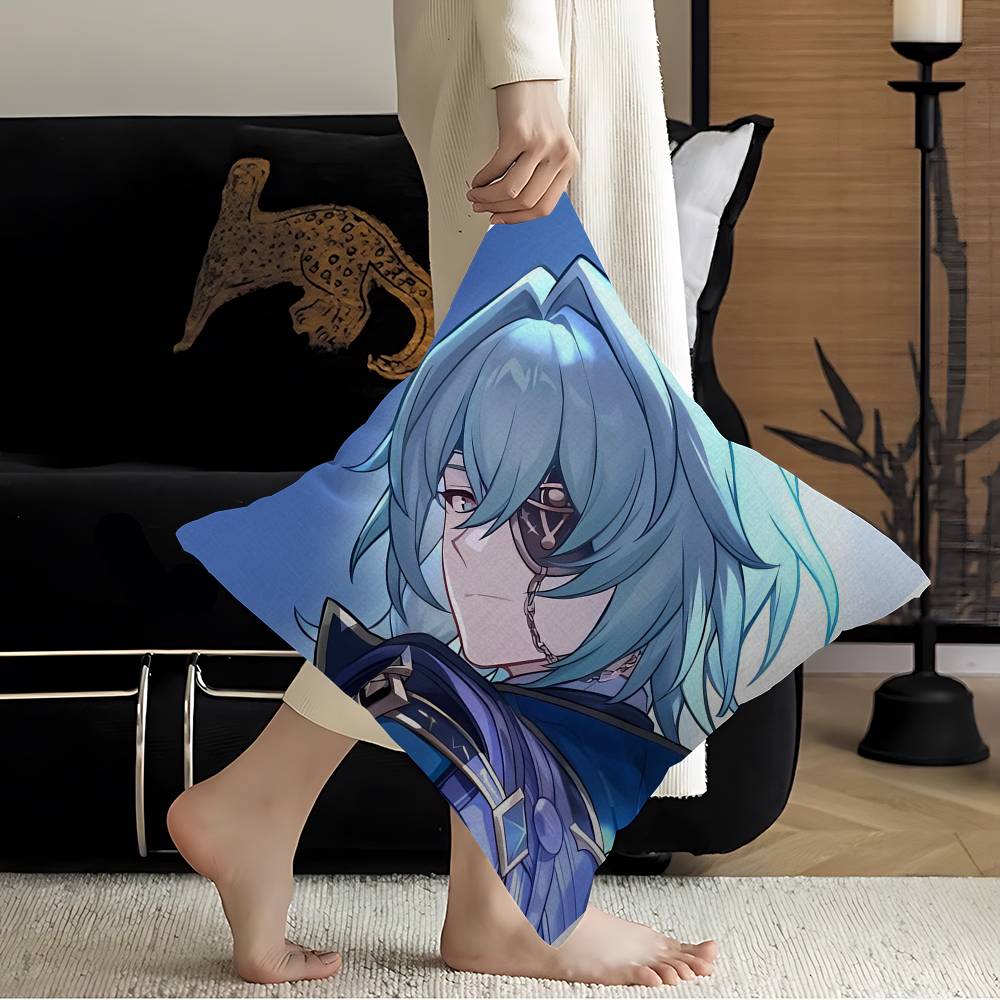 Honkai Star Rail Anaxa pillow cover sofa cushion cover home room decoration children gift
