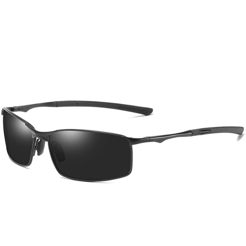 Anti-Glare Square Myopia Sunglasses Men Fashion Metal Driving Prescription Sun Glasses For Male 0 -0.5 -0.75 To -6.0