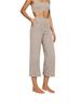 2026 Women's European Cotton Linen High-Waisted Wide-Leg Pants, Early Spring Fashion, Seven-Tenths Length.