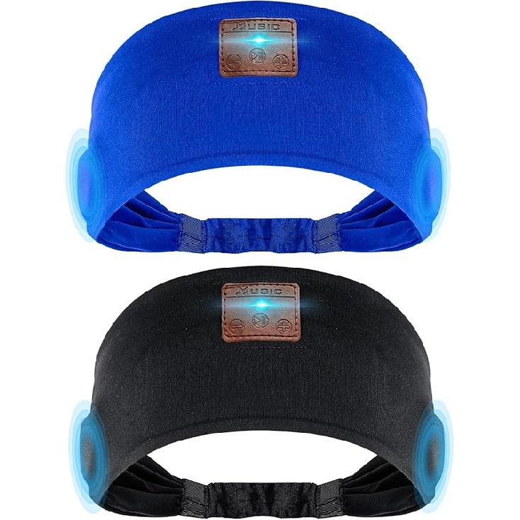 2-Pack Sleeping Headphones, Headband Headphones with Ultra-Thin HD Stereo Speaker, Bluetooth Headband for Sports, Workouts, Insomnia, Yoga, Air