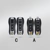 Hochwertige Smart-Key-Hülle für Auto, Schale, Zubehör für Porsche Panamera Spyder Carrera Macan Cayman Cayenne 911 970 981 991