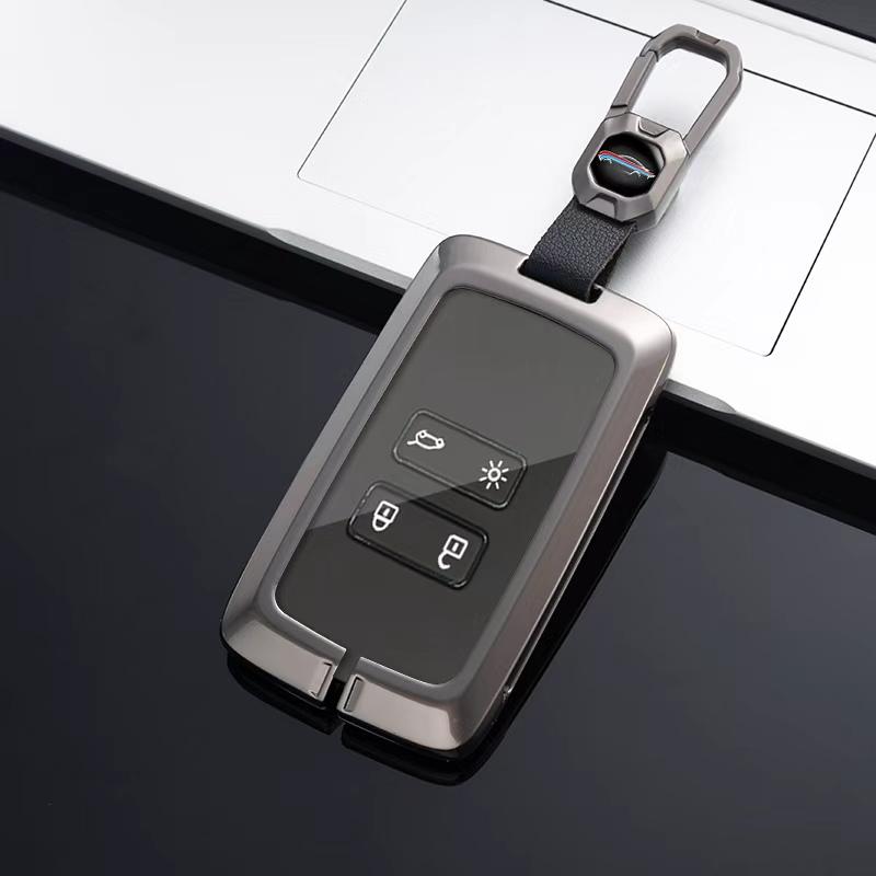 Car Key Case Cover For Renault Koleos Kadjar Captur Megane Talisman Espace Clio Zoe Scenic 4 Arkana Dacia Sandero Auto Key Bag