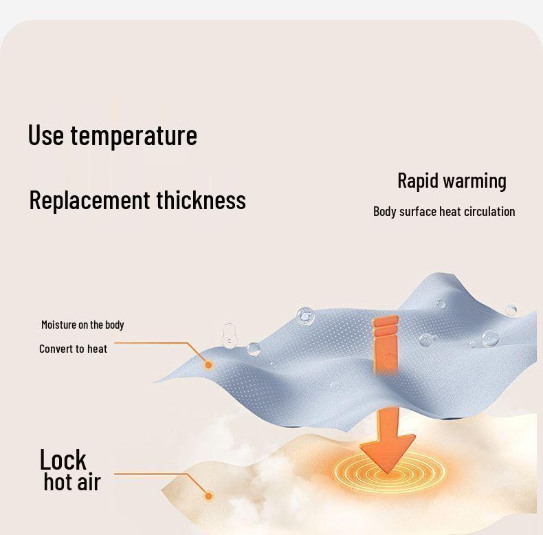 Women's Cashmere Silk Warm Set with Built-In Bra, Plus Velvet, Autumn/Winter 2025 Style, Base Layer Top Innerwear