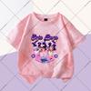 KPop Demon Hunters Boys Girls Fashion T-shirts Kids Cute Clothes Cartoon Anime Graphic Print Children Short Sleeves Party Gifts
