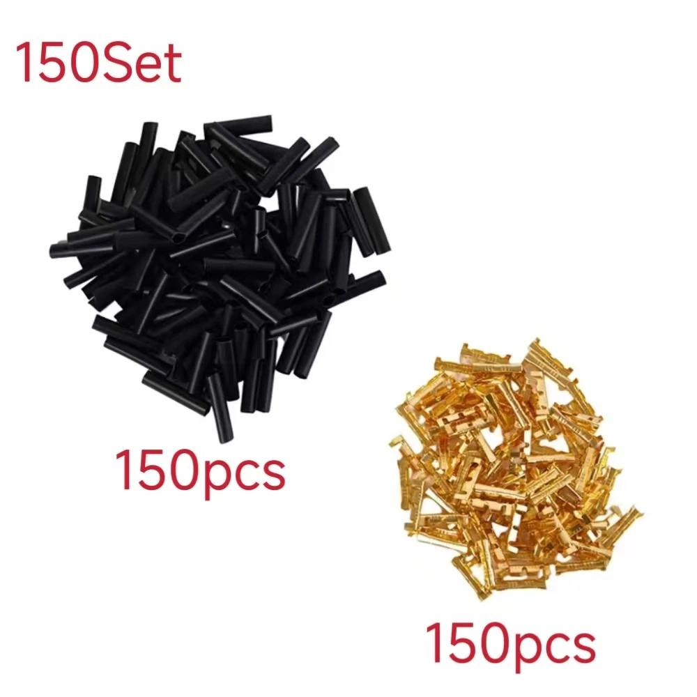 50/100/150set U-shaped Electrical Cable Connectors Tab Cold Insert Wire Connector Electricos Small Ceeth Terminal