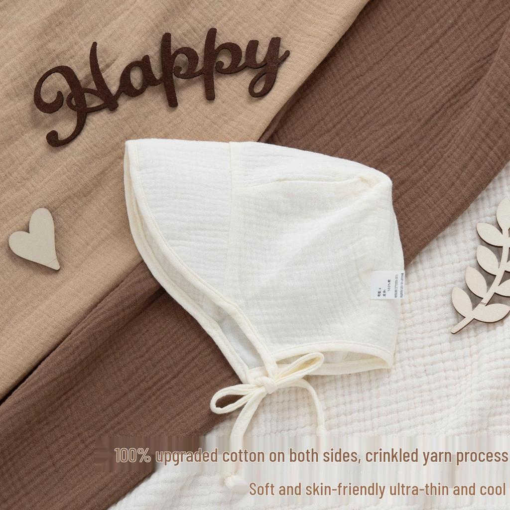 Adjustable Baby Sun Hat: Breathable Wide-Brim with Strap for Boys & Girls