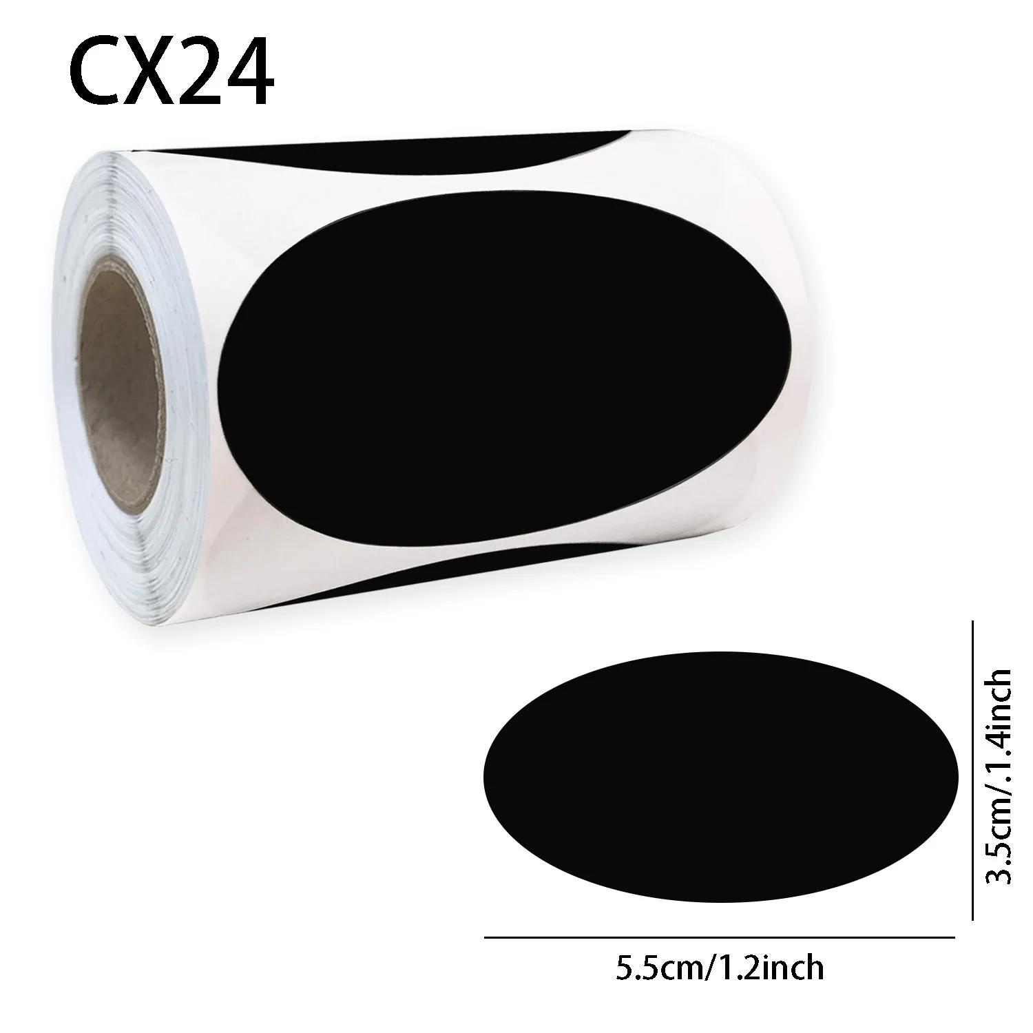 

120Pcs/Roll Removable Blackboard Label Stickers With Erasable Pen Reusable Waterproof Chalkboard Labels for Home & Kitchen