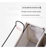 Nordic Creative Fabric Hanging Bedside Storage Bag - Bunk Bed Dormitory Organizer