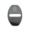 VW 4PCS Car Interior Door Lock Cover Stainless Steel Auto Door Latch Protective Stickers For Volkswagen VW GOLF Polo Beetle Tiguan EO1
