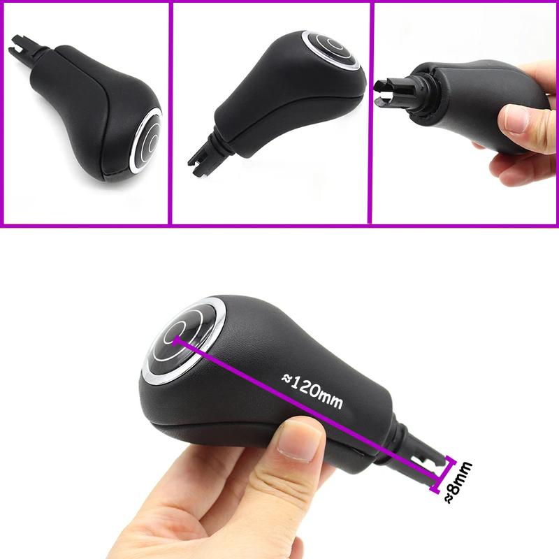 W204 W207 W212 X204 C204 Automatik-Automatikschalthebel-Knopf Lederbalg für Mercedes Benz C E GLK Klasse 2007-2011