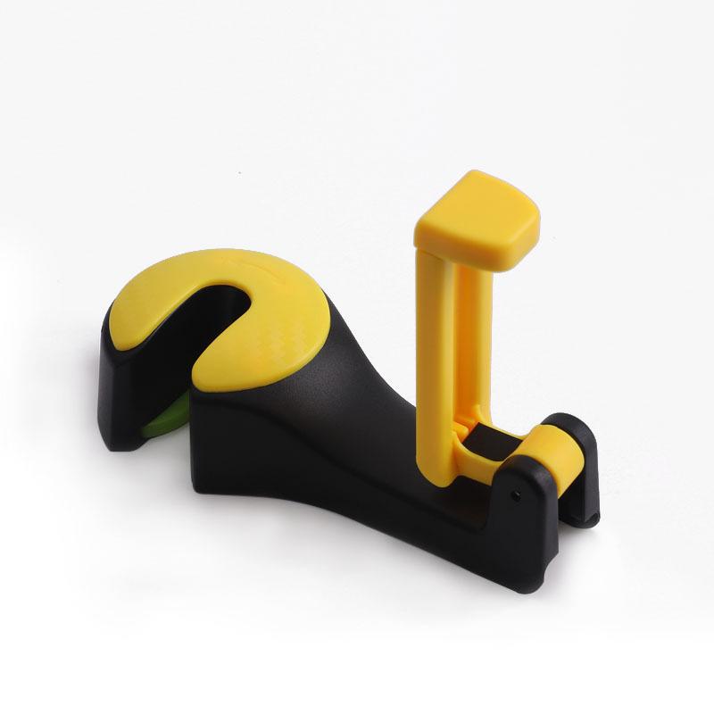 Hidden Car Seat Back Hook & Phone Holder: Multi-functional Interior Accessory
