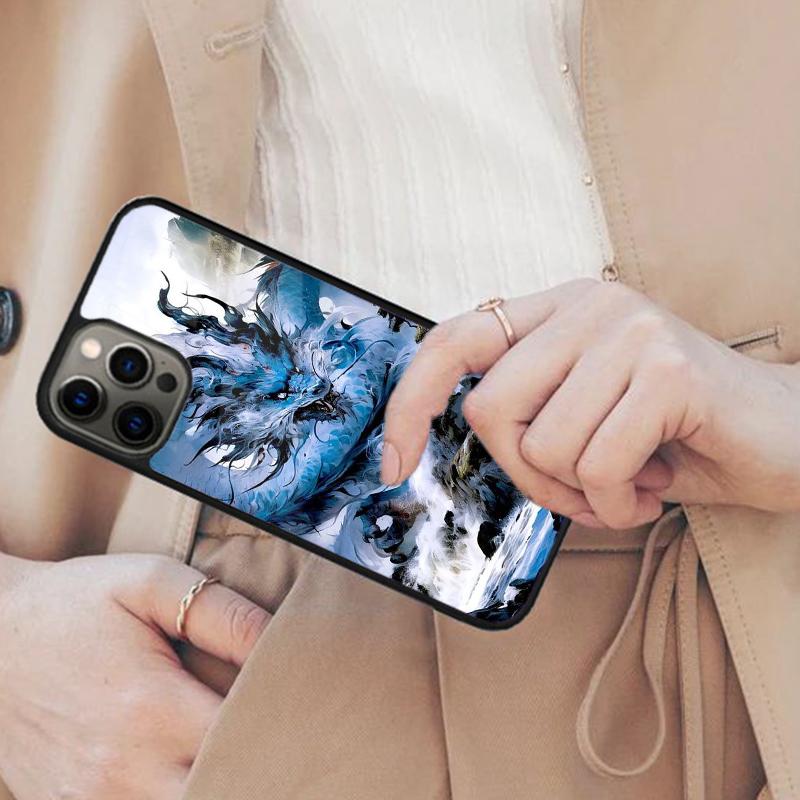 Asian Chinese Dragon Magnetic Phone Case For APPLE iPhone 17 Air 16 14 13 12 Pro Max 15 Plus Wireless Charge With MagSafe Cover