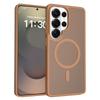 For  Matte Armor Case for Samsung Galaxy S26 S2 Ultra S24 Plus S23 FE S22 A A6 A16 A37 A7 A17 A36 A3 Magnetic Cover