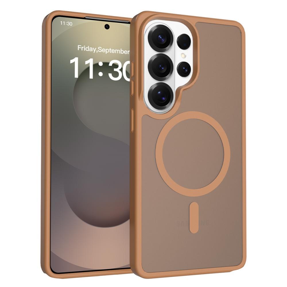 

for Magsafe Translucent Matte Case for Samsung Galaxy S26 Ultra S24 S25 Plus S23 FE A55 A56 A57 A37 A36 A16 A35 Skin Feel Cover Galaxy S22 5G