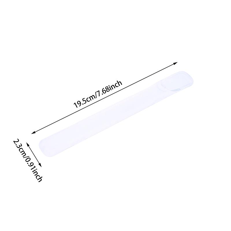 1PCS Transparent Portable Makeup Brush Storage Box with Cover Chopstick Case Eyebrow Pencil Organizer Beauty Tool