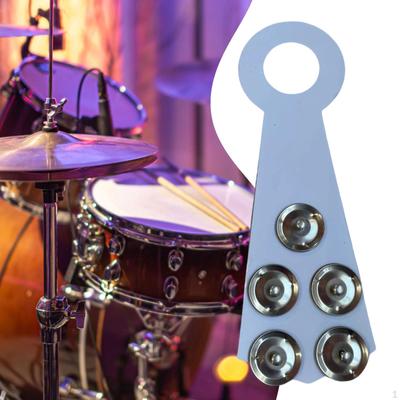 Drum Cymbal Bell Percussion Parts,Sturdy,Musical Instrument Accessory,Lightweight,Cymbal Effects for