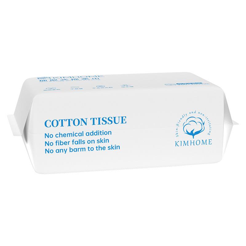 Disposable Pure Cotton Face Wash Towels - Thickened, Soft, Drawstring Design for Baby and Household Cleansing.