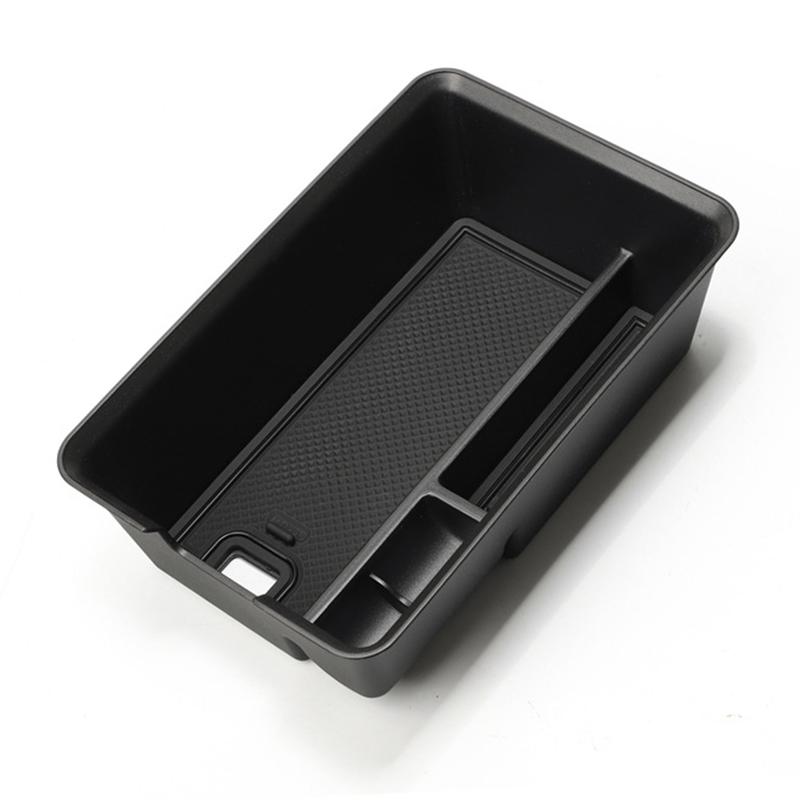 Center Console Armrest Storage Box Tray For For Megane ETech + Compatible Car Interior Organizer ABS Material