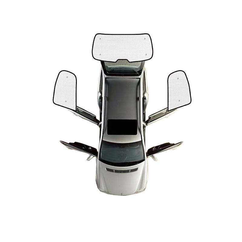 Car Full Cover Sunshade For Peugeot 207 Hatchback 2006~2014 Accessories Anti-UV Windshield Window Sun Protection Visor 2012