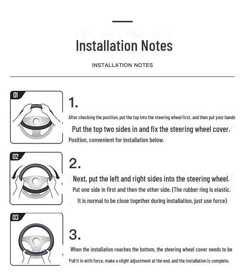 Rattkåpa i Läder & Kolfiber för Geely Emgrand, New Boyue, GSGL, Binyue, Binrui, Vision