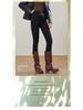 Cotton Avocado Slimming Pencil Pants - Women's Long Casual Leggings for Autumn/Winter 2024
