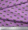 Soimoi Japan Crepe Satin Fabric Camera Shirting Fabric Prints By Metre 42 Inch