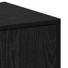 Pharmacy Cabinet Black Oak 30 x 41 x 118 cm Particleboard