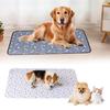 Waschbare Haustier-Pinkelunterlage für Hunde Wiederverwendbare Rutschfeste Welpen-Stubenreinheitsunterlage Superabsorbierende Auslaufsichere Haustierunterlage für Boden Welpenlaufstall Box Wurfkiste