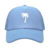 Palm Tree Printed Adjustable Baseball Cap Classic Snapback Dad Hat Breathable Mesh Hat Golf Fishing Outdoor Sun Cap
